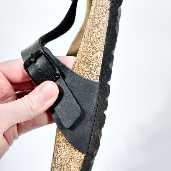 Birkenstock Gizeh black thong sandal SINGLE RIGHT SHOE amputee 37 - Picture 7 of 8
